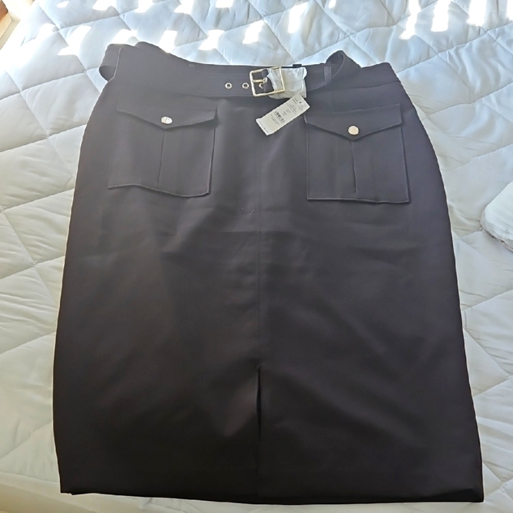 WHNM Black Skirt SZ 12
